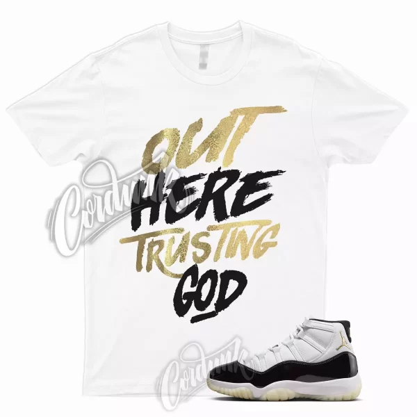 TG T Shirt for 11 DMP Defining Moments Gratitude 2023 Metallic Gold 1 Retro Jezsport.com