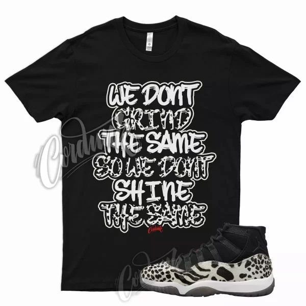 GRIND T Shirt for J1 11 WMNS Animal Instinct Red Sail Leopard Cheetah 97 95 Jezsport.com