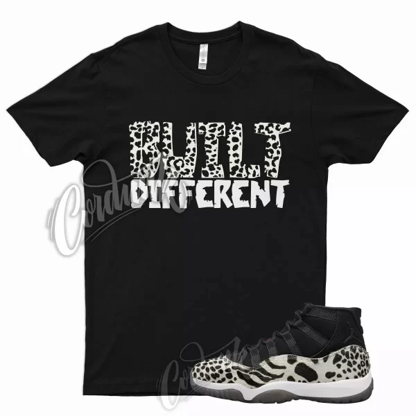 BUILT T Shirt for J1 11 WMNS Animal Instinct Red Sail Leopard Cheetah 97 Jezsport.com