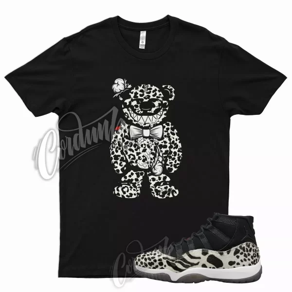 TEDDY T Shirt for J1 11 WMNS Animal Instinct Red Sail Leopard Cheetah 97 95 Jezsport.com