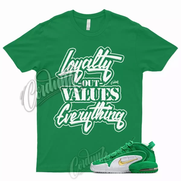 LYLTY T Shirt for Air Max Penny Stadium Green White Mystic Metallic Gold Lucky Jezsport.com