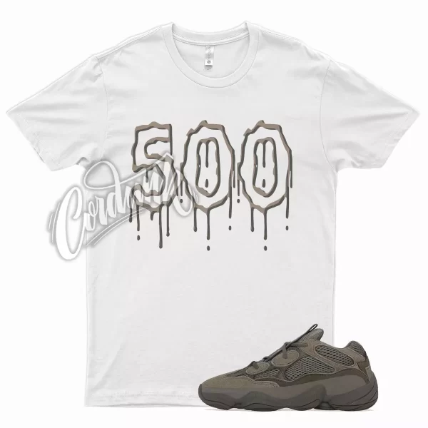 White 500 T Shirt for YZ 500 Brown Clay Chocolate Mocha Tan Khaki 350 380 700 Jezsport.com