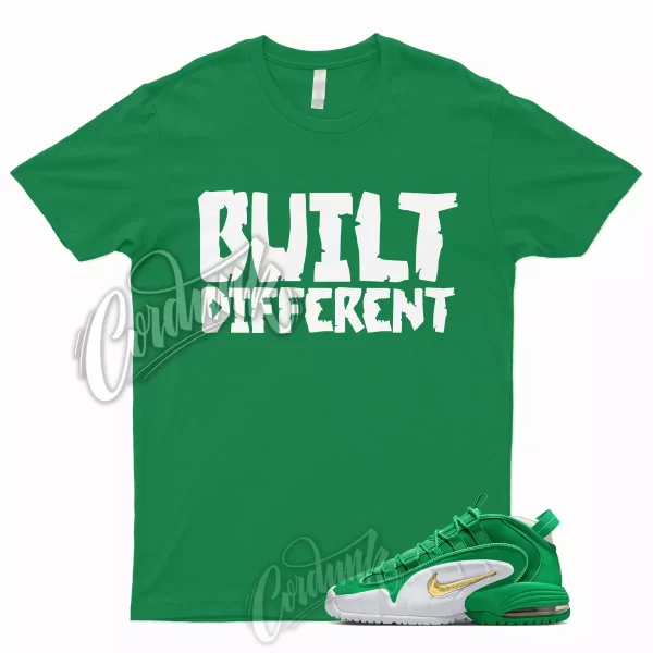 BUILT T Shirt for Air Max Penny Stadium Green White Mystic Metallic Gold Lucky Jezsport.com