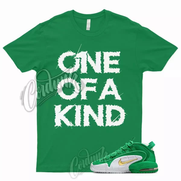 1OAK T Shirt for Air Max Penny Stadium Green White Mystic Metallic Gold Lucky Jezsport.com