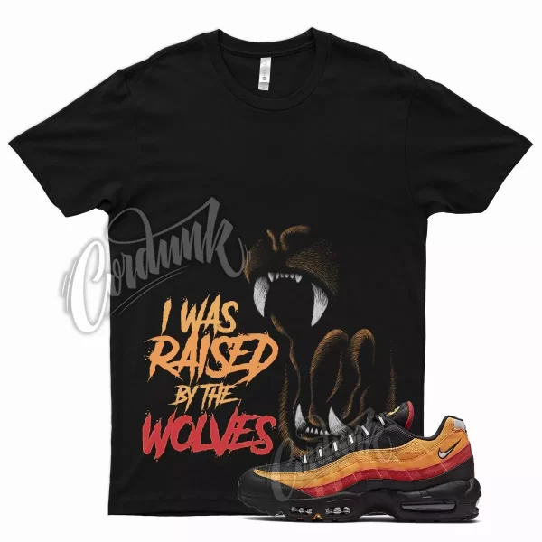 WOLVES Shirt for N Air Max 95 Plus Cosmic Clay Kumquat Mystic Red Magma Jezsport.com