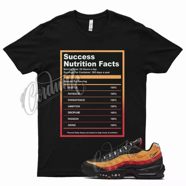 SUCCESS Shirt for N Air Max 95 Plus Cosmic Clay Kumquat Mystic Red Sunset Jezsport.com