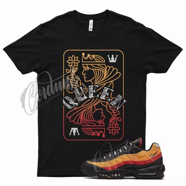 QUEEN Shirt for N Air Max 95 Plus Cosmic Clay Kumquat Mystic Red Sunset Fresh Jezsport.com