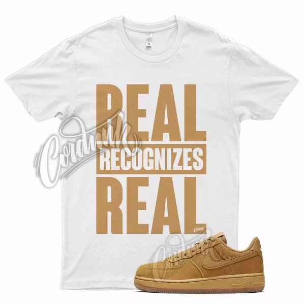 White RRR T Shirt for N Air Force 1 Wheat Elemental Gold Griffey Harvest 6 Jezsport.com