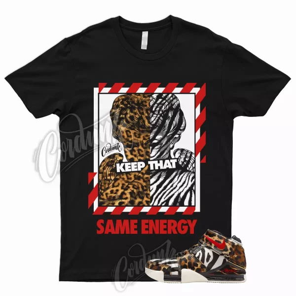 ENERGY Shirt for Zoom LeBron 2 Beast PE Maple University Red Black Light Bone 1 Jezsport.com