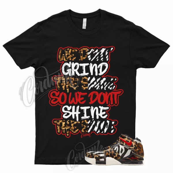 GRIND T Shirt for Zoom LeBron 2 Beast PE Maple University Red Black Light Bone 1 Jezsport.com