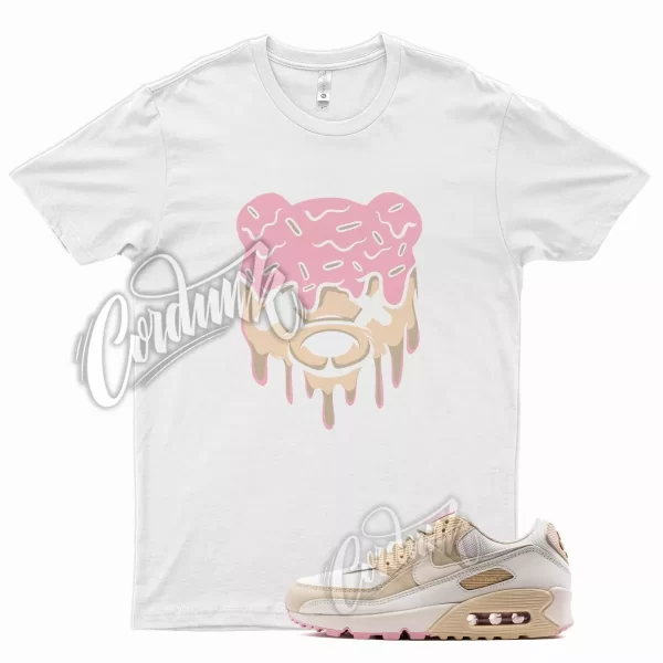 White DRIPPY T Shirt for N Air Max 90 Tan Pink Summit WMNS Brown Jezsport.com