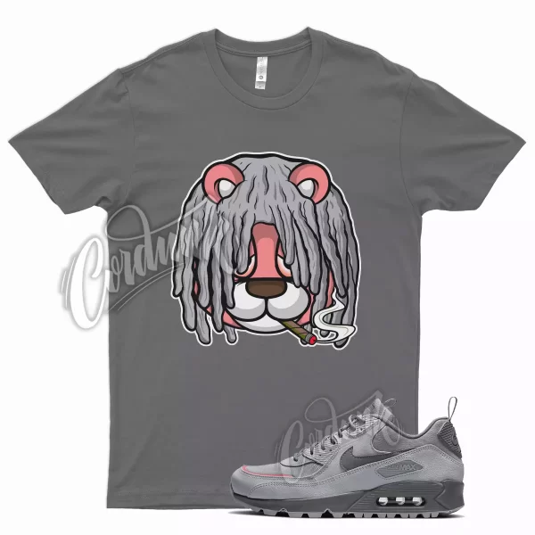 Grey DREAD T Shirt for Air Max 90 Surplus Wolf Cool Pink Salt Gray Jezsport.com