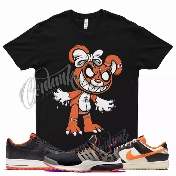 Black GB T Shirt for N Dunk Halloween Air Force 1 Presto Starfish Orange Jezsport.com