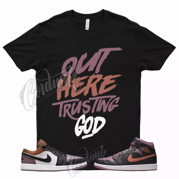 TG T Shirt for 1 Sky J Mauve White Sky J Orange Black Dunk Low Mid High Retro Jezsport.com