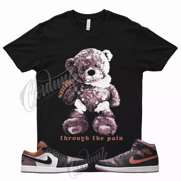 SMILE T Shirt for 1 Sky J Mauve White Sky J Orange Black Dunk Low Mid High Retro Jezsport.com