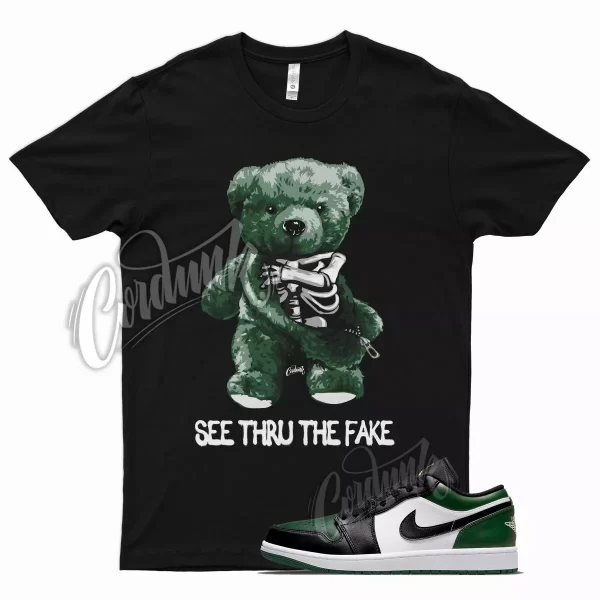 Black THRU T Shirt for Air J1 1 Green Toe Noble Pine Atlanta Plus Oregon Jezsport.com