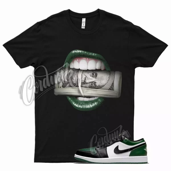 Black ROLL T Shirt for Air J1 1 Green Toe Noble Pine Atlanta Plus Oregon Jezsport.com