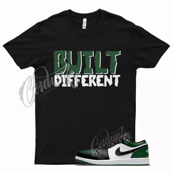 Black BUILT T Shirt for Air J1 1 Green Toe Noble Pine Atlanta Plus Oregon Jezsport.com