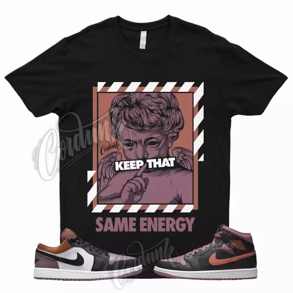 ENERGY Shirt for 1 Sky J Mauve White Sky J Orange Black Dunk Low Mid High Retro Jezsport.com