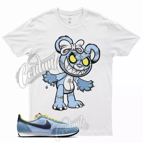 White GB T Shirt for N Waffle Trainer 2 Psychic Blue Yellow Strike Void Sail Jezsport.com