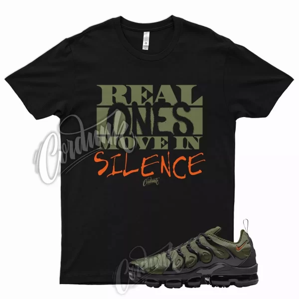 REAL T Shirt for N VaporMax Plus Olive Green Orange Sequoia Cactus Jack 6 Jezsport.com