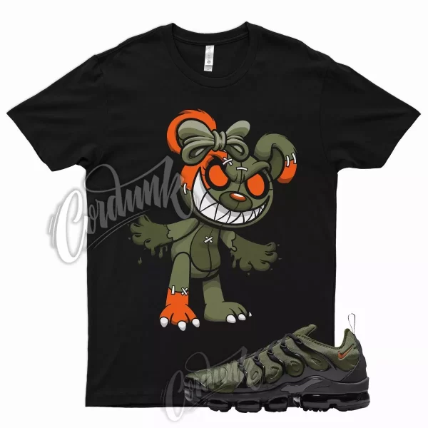 GB T Shirt for N VaporMax Plus Olive Green Orange Sequoia Cactus Jack 6 Jezsport.com