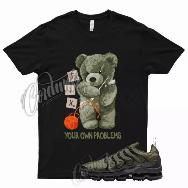 FIX T Shirt for N VaporMax Plus Olive Green Orange Sequoia Cactus Jack 6 Jezsport.com