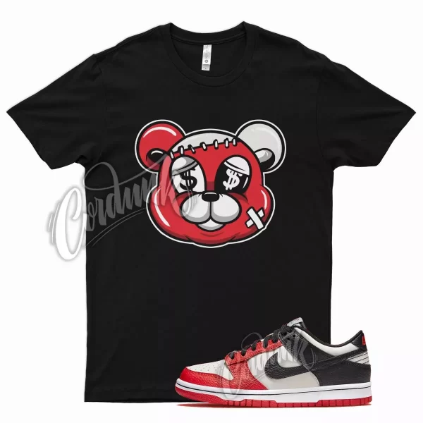 Black STITCH T Shirt for N Dunk Low EMB Diamond Anniversary Chile Red Sail Jezsport.com