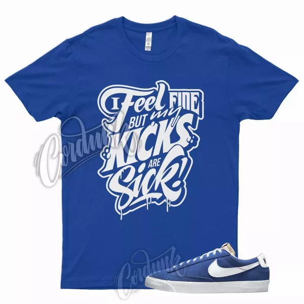 SICK B T Shirt for N Blazer Low Team Blue Racer Vapormax Air Max Hyper Royal Jezsport.com