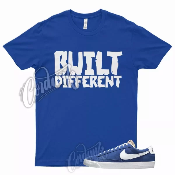 BUILT T Shirt for N Blazer Low Team Blue Racer Vapormax Air Max Hyper Royal Jezsport.com