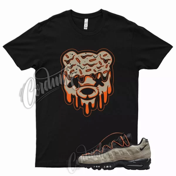 DRIPPY T Shirt for N Air Max 95 Khaki Black Total Orange British 6 Desert Ore Jezsport.com