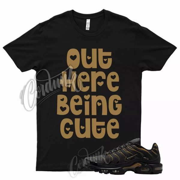 CUTE Shirt for N Air Max Plus Cordura Black Orange Gold Atlanta Vapormax 90 Jezsport.com