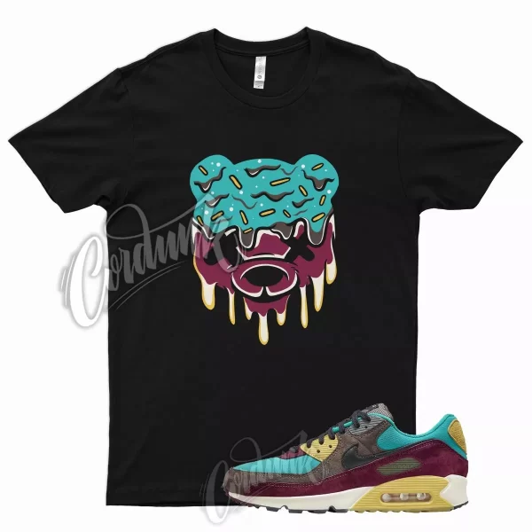 Black DRIPPY T Shirt for N Air Max 90 NRG Ridgerock Turbo Green Saturn Gold Jezsport.com