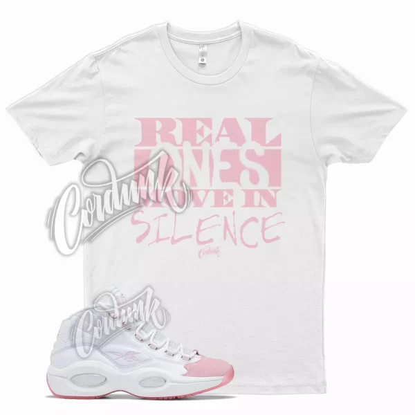 White R1 T Shirt for Question Mid Pink Toe Jezsport.com