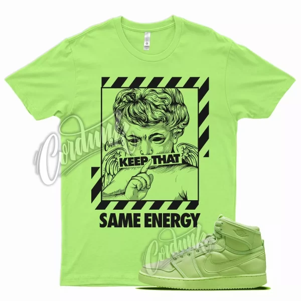 YR ENERGY T Shirt for Air J1 1 KO Billie Eilish Yeezreel Glow 350 Kamikaze Jezsport.com