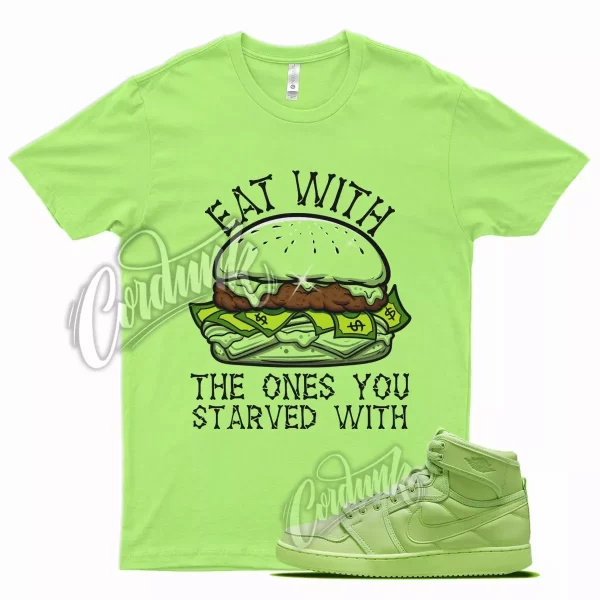 YR EAT T Shirt for Air J1 1 KO Billie Eilish Yeezreel Glow 350 Kamikaze Jezsport.com