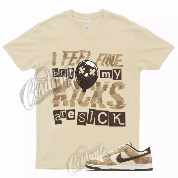 SICK T Shirt for Dunk Low Animal Pack Giraffe Cheetah Beach Baroque Brown Sail 1 Jezsport.com