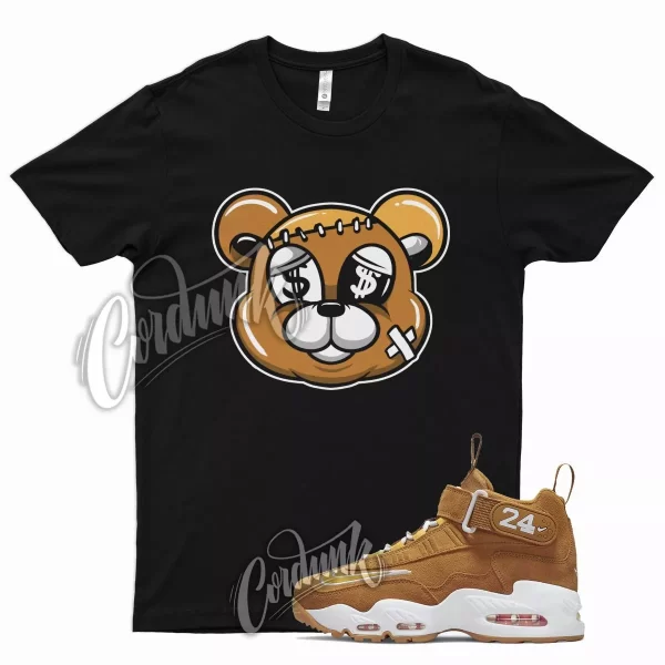 Black STITCH Shirt for N Air Griffey Max 1 Wheat Golden Harvest Elemental 6 7 Jezsport.com