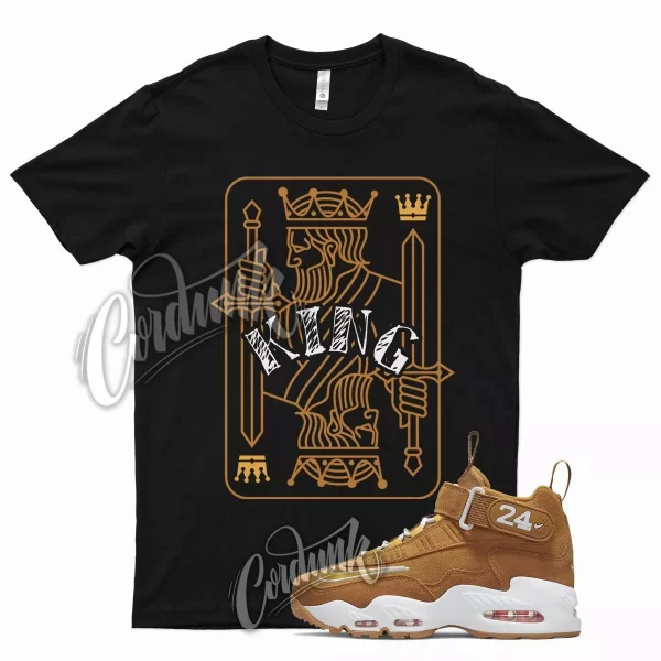 Black KING Shirt for N Air Griffey Max 1 Wheat Golden Harvest Elemental 6 7 Jezsport.com