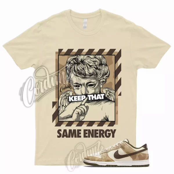 ENERGY Shirt for Dunk Low Animal Pack Giraffe Cheetah Beach Baroque Brown Sail 1 Jezsport.com