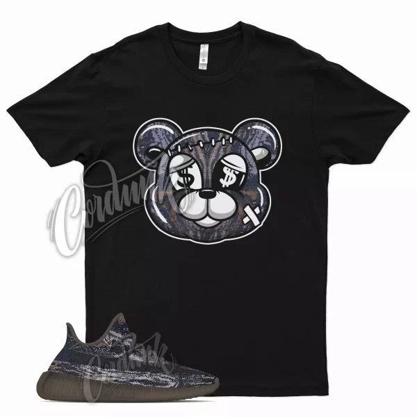 Black STITCH T Shirt for YZ Boost 350 V2 MX Rock 380 500 700 Stone Jezsport.com