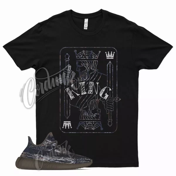 Black KING T Shirt for YZ Boost 350 V2 MX Rock 380 500 700 Stone Jezsport.com