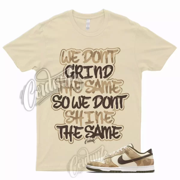 GRIND Shirt for Dunk Low Animal Pack Giraffe Cheetah Beach Baroque Brown Sail 1 Jezsport.com