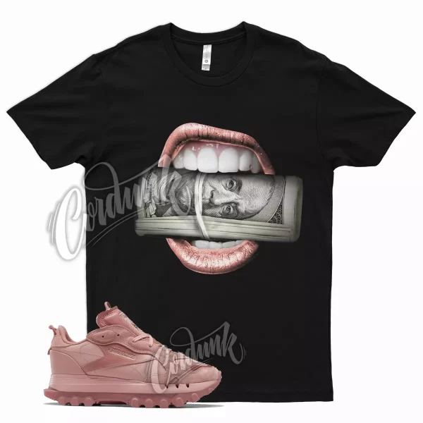 Black ROLL T Shirt for Cardi B Classic Leather Sandy Rose Baked Clay Golden Jezsport.com