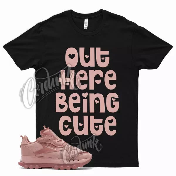 Black CUTE T Shirt for Cardi B Classic Leather Sandy Rose Baked Clay Golden Jezsport.com