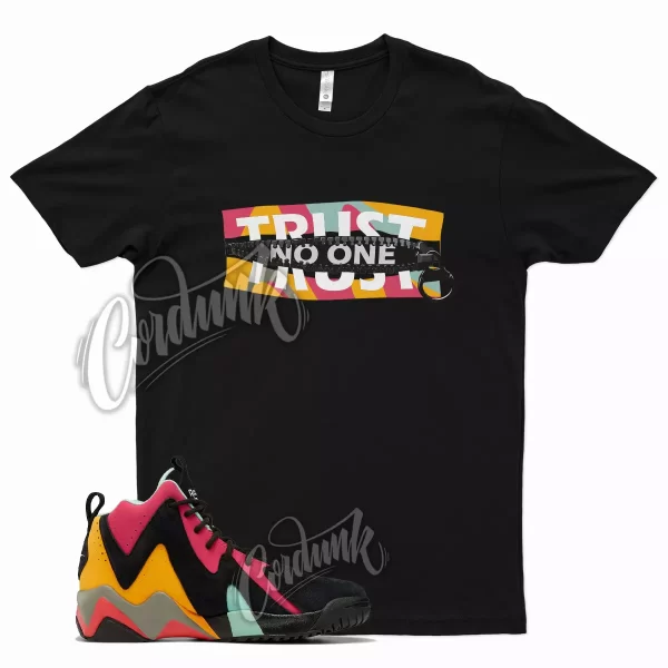 Black TRUST T Shirt for Kamikaze ll 2 1996 All Star Pink Solar Gold Jezsport.com