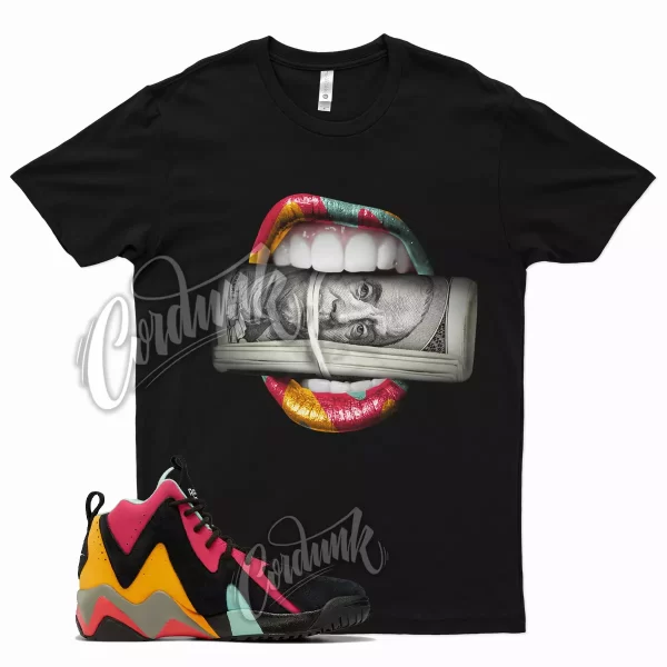 Black ROLL T Shirt for Kamikaze ll 2 1996 All Star Pink Solar Gold Jezsport.com