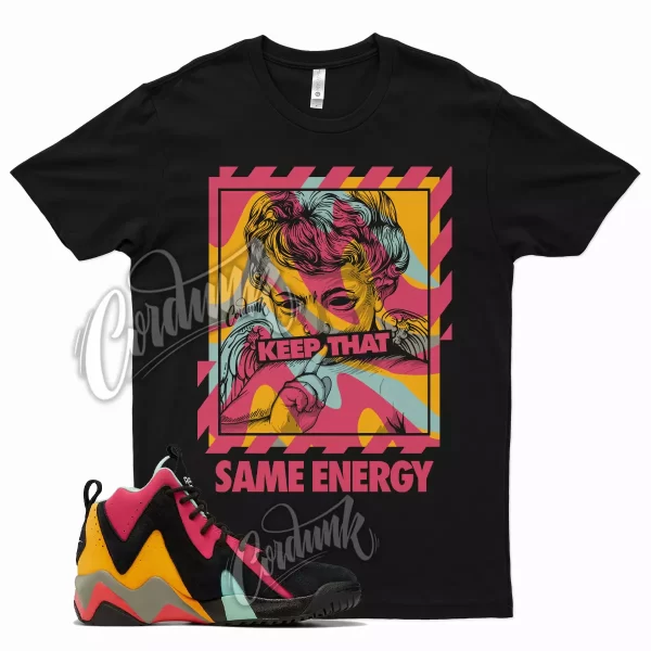 Black ENERGY T Shirt for Kamikaze ll 2 1996 All Star Pink Solar Gold Jezsport.com