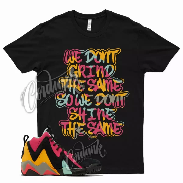 Black GRIND T Shirt for Kamikaze ll 2 1996 All Star Pink Solar Gold Jezsport.com