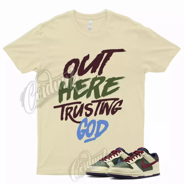 TG T Shirt for Dunk Low Retro Fir Coconut Milk Melon Tint Team Red To You 1 Jezsport.com